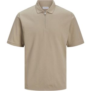 Jack & Jones Mac Zip Korte Mouw Poloshirt