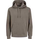 JACK & JONES - Star Basic - Hoodie - Olijfgroen - Katoenmengsel
