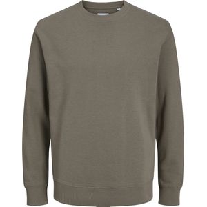 JACK & JONES - Star Basic - Sweatshirt - Olijfgroen - Regular Fit - Katoenmengsel