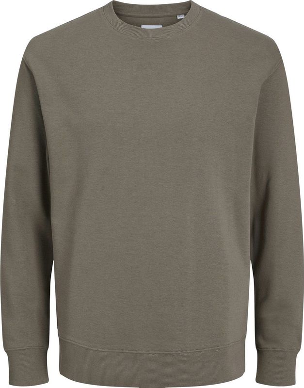JACK & JONES - Star Basic - Sweatshirt - Olijfgroen - Regular Fit - Katoenmengsel