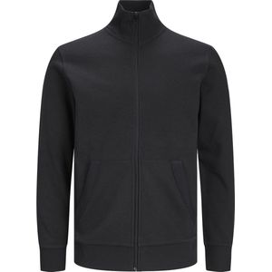 JACK & JONES Jjepaulos Noos Sweatshirt met ritssluiting voor heren, zwart.