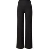 Onpseren - Loose Fit Broek - High Waist - Wijde Pijpen - Ribstof