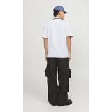 JACK & JONES CORE Polo JCOHASS met Logo White