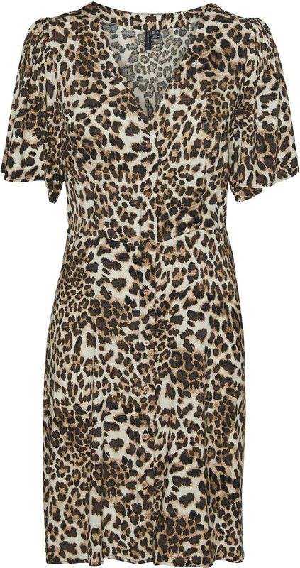 VERO MODA - VMALBA SS SHORT DRESS WVN NOOS - Dames - Mini Jurken