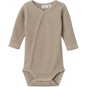 Name It Wikkelromper l/s - NbnWaffe - Noos - Puur kasjmier - Name It - 1½ jaar (86) - Romper L/S