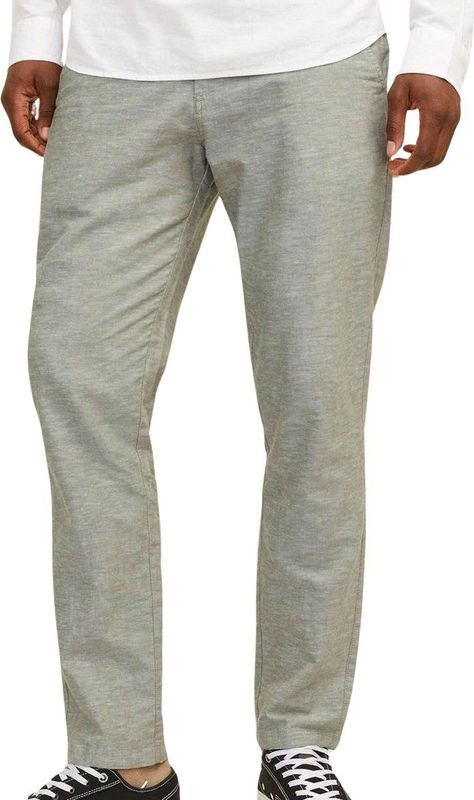 Jack & Jones - Ace - Chino Broek - Olijfgroen Melange - Heren