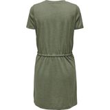 s.Oliver - Robe Brillante - Jurk - Groen - Viscose Mengsel
