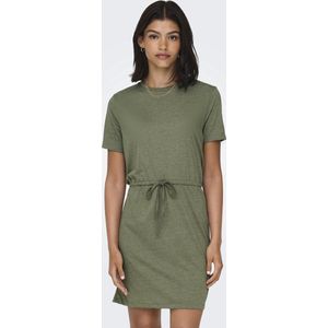 s.Oliver - Robe Brillante - Jurk - Groen - Viscose Mengsel