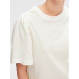 Selected Femme, Dames, Tops, Wit, Maat: M Katoen,