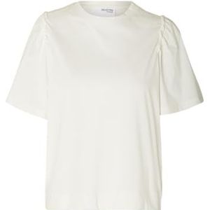 Selected Femme, Dames, Tops, Wit, Maat: M Katoen,