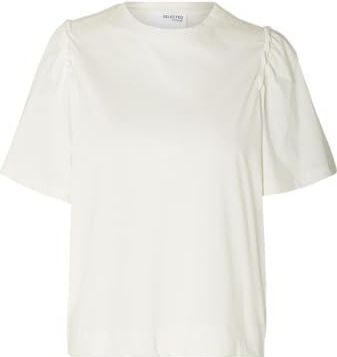 Selected Femme, Dames, Tops, Wit, Maat: M Katoen,