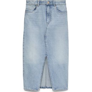 Vero Moda - Denim Rok - Lichtblauw - Katoen - High Waist
