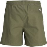 JACK & JONES Jaiden Summer Jogger Short loose fit - heren korte broek - olijfgroen