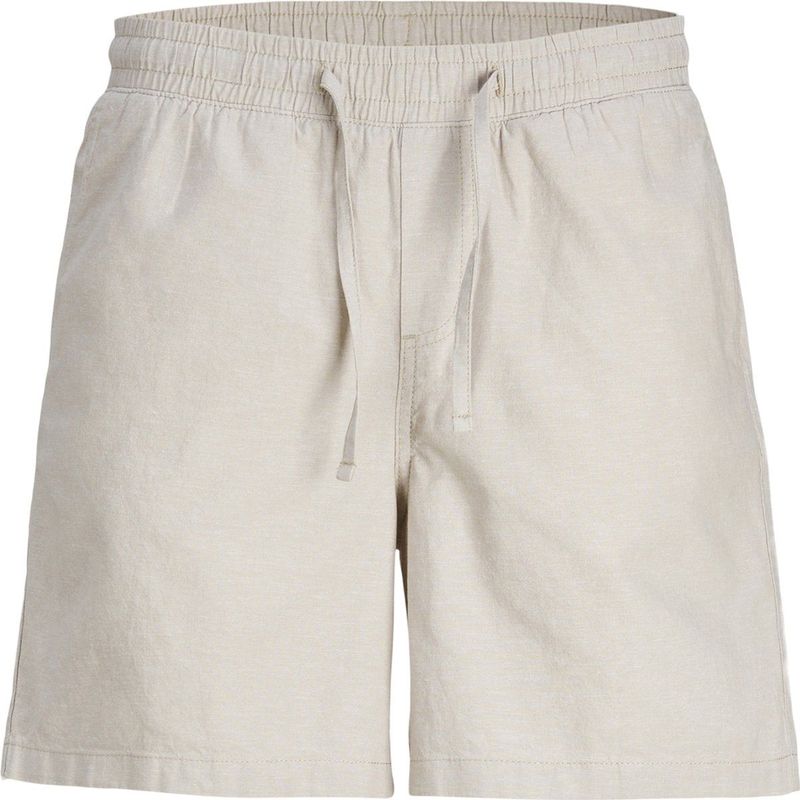 JACK & JONES - Chino Shorts - Beige - Katoen/Linnen Mix