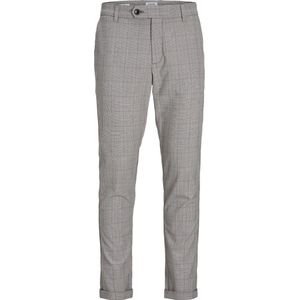 JACK & JONES Marco Connor slim fit - heren chino - camel bruin geruit