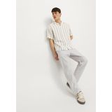 Joggers - Geweven Stof - Middelhoge Taille - Relaxed Fit - Voorzakken