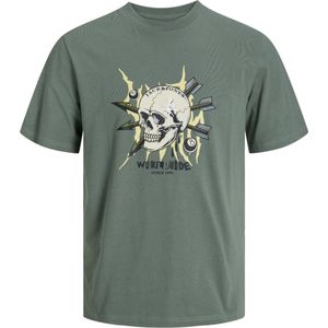 Jack Jones - Heren Tee SS Heavens Regular Fit Tee - Groen