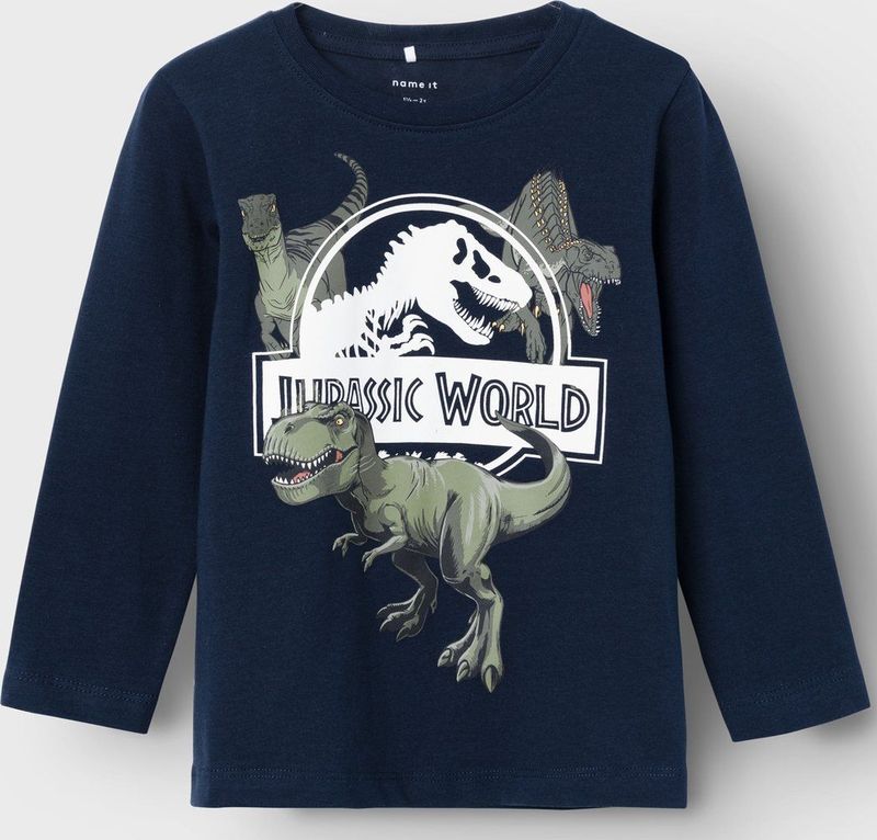 Jurassic World - Top - Groen - Jersey - Lange Mouwen