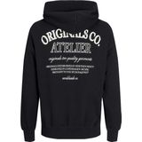 Hoodie - Geborsteld - Lichtgrijs - 70% Katoen 30% Polyester