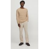Jack & Jones - Hill - Pullover - Abrikoos Oranje Melange - Katoen