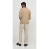 Jack & Jones - Hill - Pullover - Abrikoos Oranje Melange - Katoen