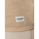 Jack & Jones - Hill - Pullover - Abrikoos Oranje Melange - Katoen