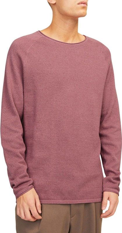 Jack & Jones - Trui - Groen - 100% Katoen - Strak Getailleerd