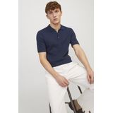 Jack Jones Jjeemil Knit Polo s s Sn Heren Trui
