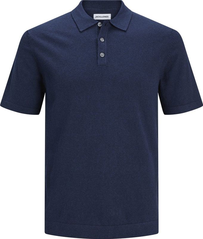 Jack Jones Jjeemil Knit Polo s s Sn Heren Trui