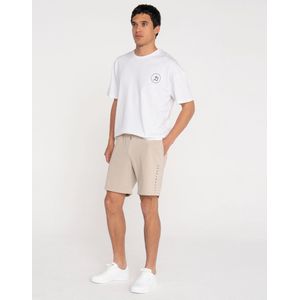 Sportbroek - Zwart - Sweatstof - Regular Pasvorm - Logoprint