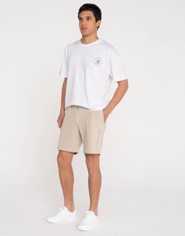 Sportbroek - Zwart - Sweatstof - Regular Pasvorm - Logoprint