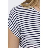 Only Onlmoster Top - Zachte Basic Met O-hals En Korte Mouwen