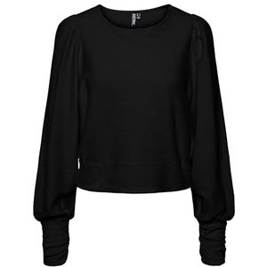 Pcfuna Ls Top, zwart, S
