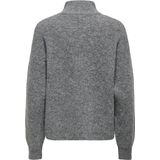 Pullover - Hoge Hals - Lange Mouwen - Verlaagde Schoudernaden - Geribde Manchetten