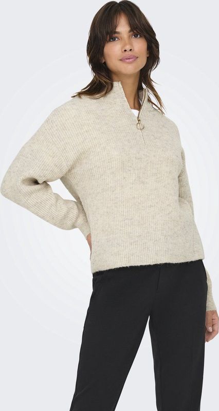 Gebreide Trui - Hoge Hals - Lange Mouwen - Standaard Pasvorm