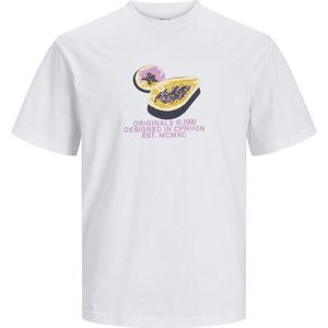 Jack Jones - Jortampa Aop Branding Tee Ss c n Sn - Heren - t-Shirts