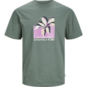 Jack Jones - Jortampa Aop Branding Tee Ss c n Sn - Heren - t-Shirts