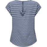 Only - Onlvic s s Aop Top Noos Wvn - Dames - Blouses