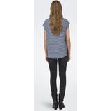 Only - Onlvic s s Aop Top Noos Wvn - Dames - Blouses