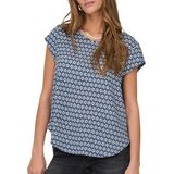 Only - Onlvic s s Aop Top Noos Wvn - Dames - Blouses