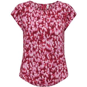 Only - Onlvic s s Aop Top Noos Ptm - Dames - Blouses