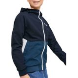 JACK & JONES JUNIOR Zomerjas JJERUSH met Tekst Donkerblauw