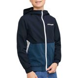 JACK & JONES JUNIOR Zomerjas JJERUSH met Tekst Donkerblauw