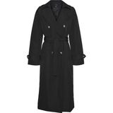 VERO MODA Vmchloe Lange Trenchcoat Noos Damesjas, zwart., S
