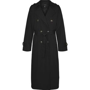 VERO MODA Vmchloe Trenchcoat - Zwart - Damesjas