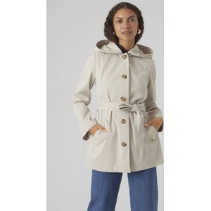 Trenchcoat - Capuchon - Riemsluiting - Knoopsluiting - Volledig Gevoerd