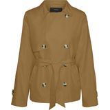 Vmzoa - Trenchcoat - Kort - Lange Mouwen - Omkeerbaar - Riemsluiting