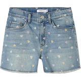 Name It - Rose Mom Denim Short - Blauw - Junior - Regular Fit