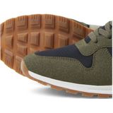 Jack & Jones JFWSTANZA Combo 2.0 Sneakers voor heren, Olive Night/Detail: Navy Blazer, 41 EU, Olive Night Detail Navy Blazer, 41 EU