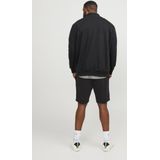 Interlock - Sweatshirt - Zwart - Katoen/Polyester - Hoge Hals, Lange Mouwen